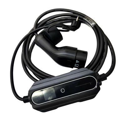 خرید شارژر قابل حمل برقی برقی استاندارد IEC62196 1 فاز AC 16A قابل تنظیم 3.5 کیلووات online manufacture