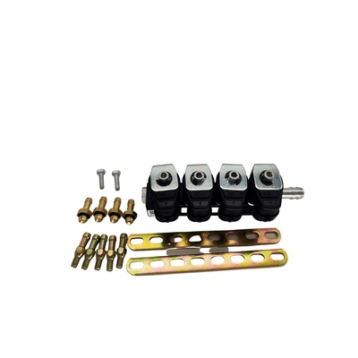 انژکتور ریلی 3 اهم LN-LIG1S LPG CNG برای کیت تبدیل خودرو GPL GNV 4 سیلندر