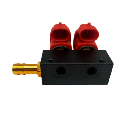 ریل انژکتور 2 سیلندر LLANO LN-VTK02 برای سیستم سوخت خودرو GPL GNV