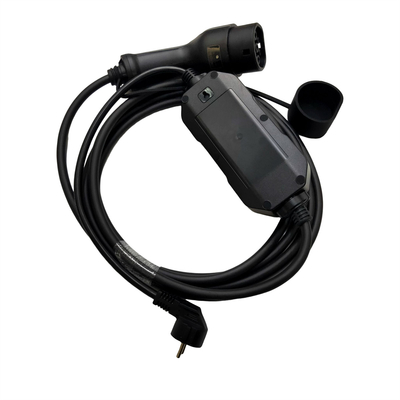 آبکاری نقره شارژر قابل حمل برقی برقی 1 فاز AC 16A قابل تنظیم با دوشاخه شارژ شوکو