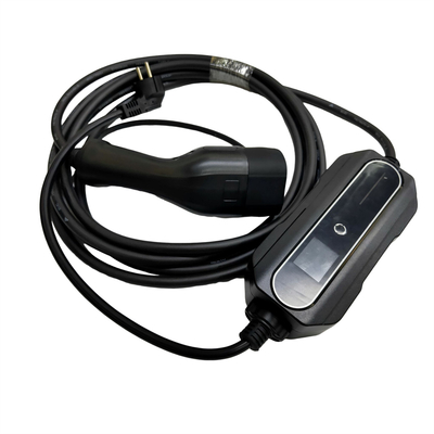آبکاری نقره شارژر قابل حمل برقی برقی 1 فاز AC 16A قابل تنظیم با دوشاخه شارژ شوکو
