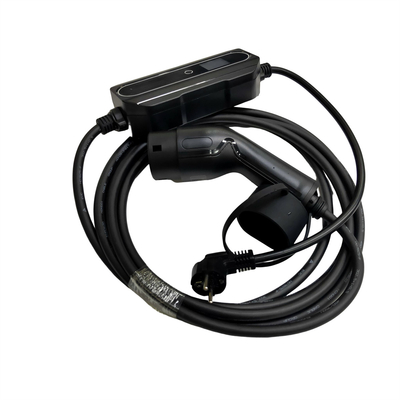 شارژر قابل حمل برقی برقی استاندارد IEC62196 1 فاز AC 16A قابل تنظیم 3.5 کیلووات