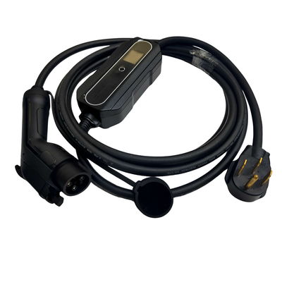 استاندارد آمریکایی Type2 EV شارژر قابل حمل 1 فاز AC 32A IP54 قابل تنظیم
