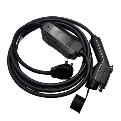 استاندارد آمریکایی Type2 EV شارژر قابل حمل 1 فاز AC 32A IP54 قابل تنظیم