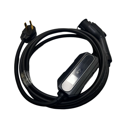 Nema14-50 دوشاخه شارژ Type2 شارژر قابل حمل EV 1 فاز AC 32A قابل تنظیم