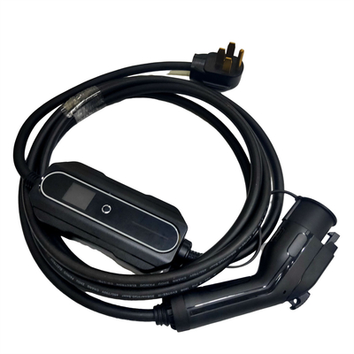 Nema14-50 دوشاخه شارژ Type2 شارژر قابل حمل EV 1 فاز AC 32A قابل تنظیم