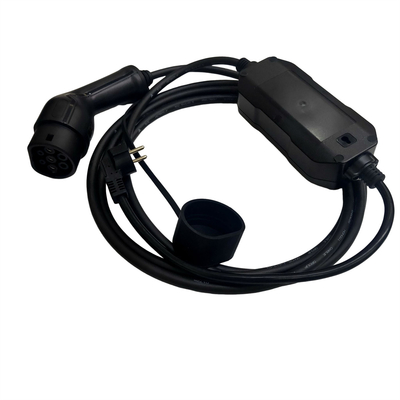 IEC62196 Standard 2.1 Schuko Charging Plug شارژر قابل حمل EV با کابل TPU