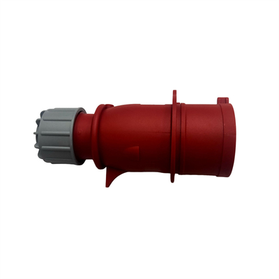 دوشاخه شارژ قرمز LLANO 32A CEE 5 پین IP44 برای شارژر قابل حمل EV نوع 2
