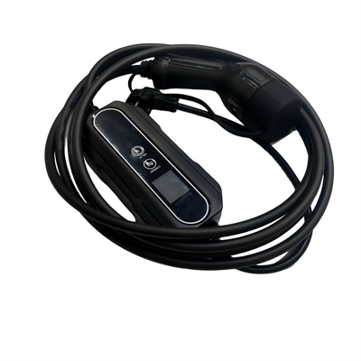 شارژر قابل حمل EV 1 فاز 2.1 قابل تنظیم AC 16A با گواهینامه CE TUV