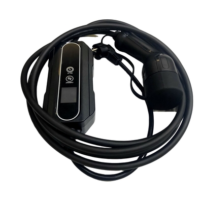 شارژر قابل حمل EV 1 فاز 2.1 قابل تنظیم AC 16A با گواهینامه CE TUV