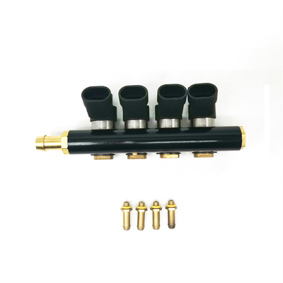 ریل انژکتور LPG CNG 4 سیلندر 1 اهم با سرعت بالا LN-LHS04 برای همه خودروها