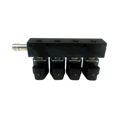 تزریق کننده CNG 12V LPG برای وسایل نقلیه 4 سیلندر حرفه ای آزمایش شده 3 Ohm مقاومت