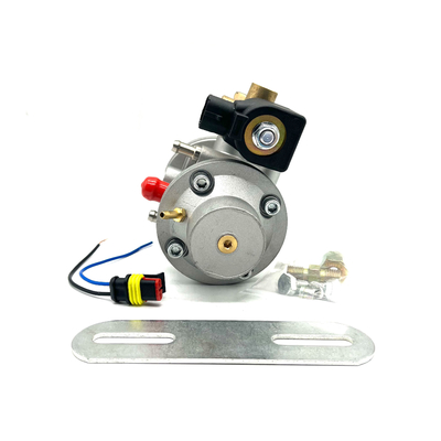 رگولاتور فشار CNG سوخت خودرو نقره ای مشکی 12VDC برای سیستم تزریق متوالی