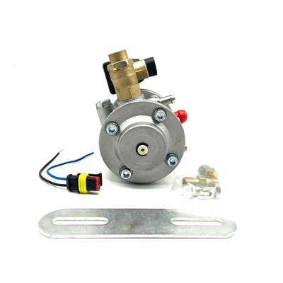 رگولاتور فشار CNG سوخت خودرو نقره ای مشکی 12VDC برای سیستم تزریق متوالی