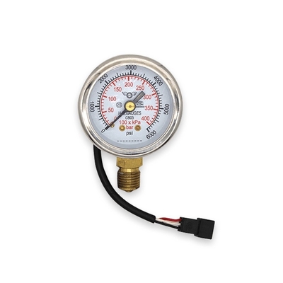 کیت تبدیل اتوگاز ماشین گیج فشار CNG مانومتر 0-200 بار