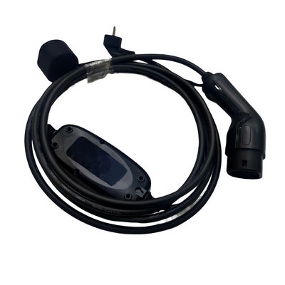 Good price 1 Phase 16A 3.5KW IEC62196 EV Charger Portable 1.0 Type 2 with Schuko Charging Plug آنلاین